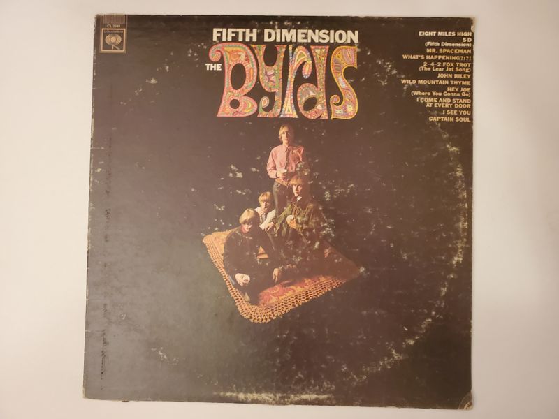 The Byrds Fifth Dimension vinyl record